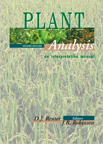 PLANT ANALYSIS - AN INTERPRETATION MANUAL